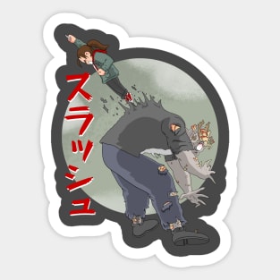 Slash Sticker